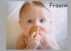 ¿Con qué nombres combina Franco?